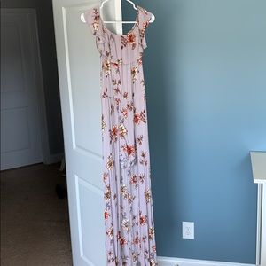 Romper with back side train